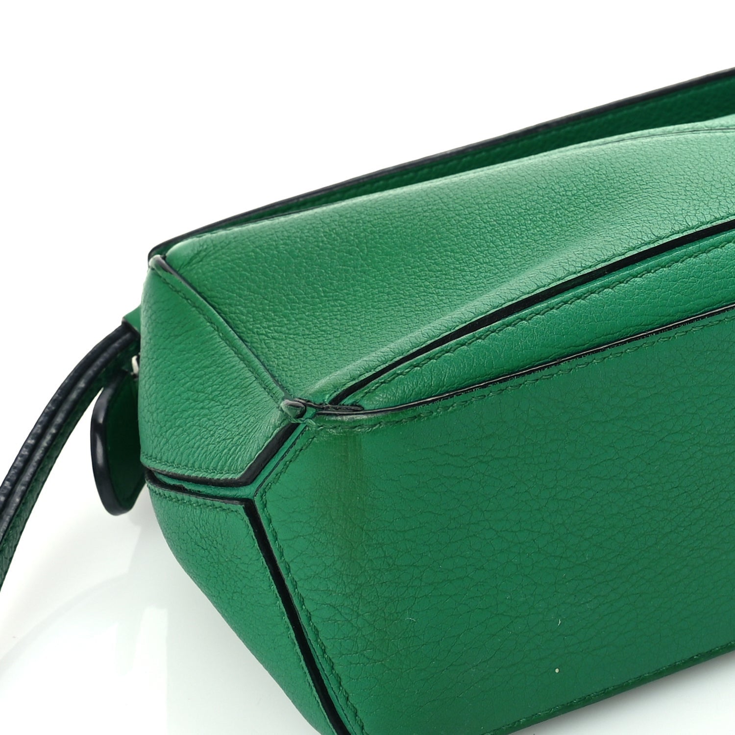 Loewe Calfskin Mini Puzzle Bag Jungle Green 3 of 8