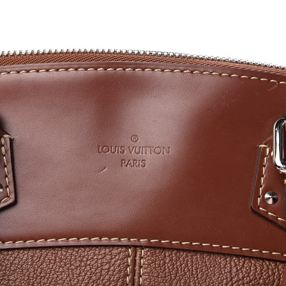 Louis Vuitton Suhali Lockit MM Sienne 8 of 16