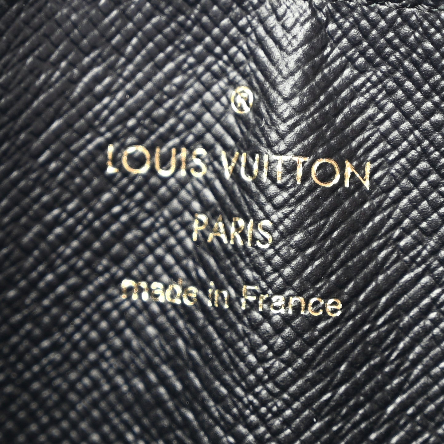 Monogram Recto Verso Card Holder Black