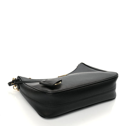 Prada Saffiano Lux Re-Edition 2005 Shoulder Bag Black 3 of 8