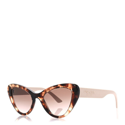 Prada Acetate Cat Eye Sunglasses SPR 13Y Tortoise Beige 1 of 7