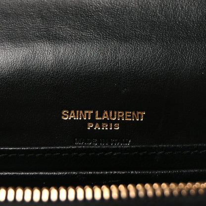 Saint Laurent Smooth Calfskin Star Print Monogram Kate Belt Bag  Ivory Red 5 of 8