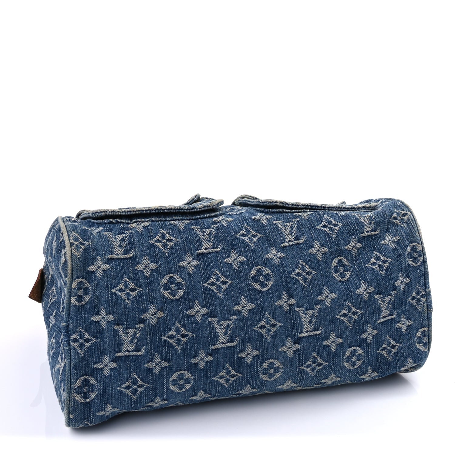 Louis Vuitton Monogram Denim Neo Speedy Blue 3 of 8