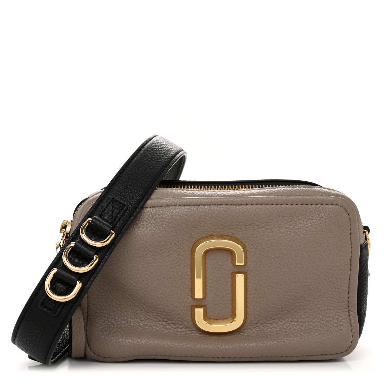 Marc Jacobs Calfskin Small Snapshot Camera Bag French Grey 1 of 10