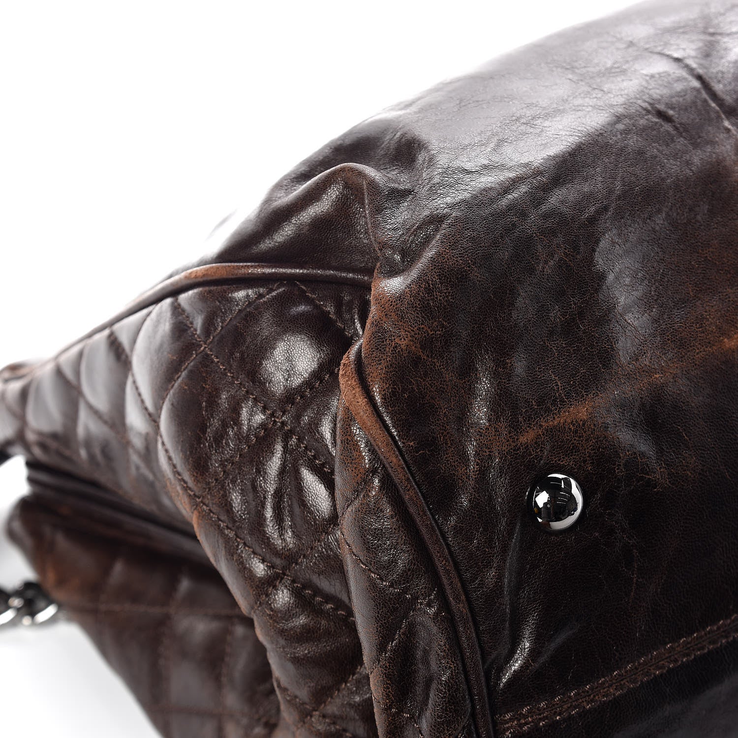 Chanel Calfskin Medium Perfect Day Tote Dark Brown 16 of 24