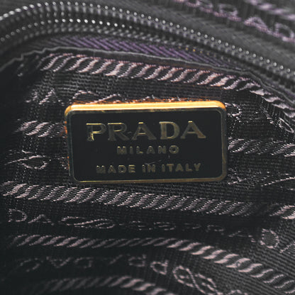 Prada Nylon Tessuto Impuntu Quilted Shoulder Bag Ebano 5 of 8