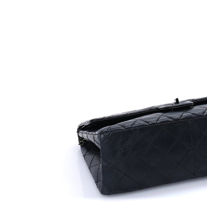 Chanel Aged Calfskin Quilted 2.55 Reissue 226 Flap So Black 8 of 9