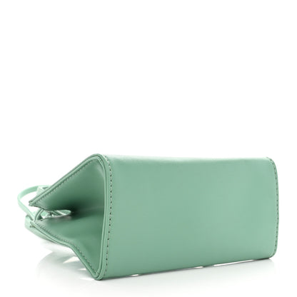 Telfar Vegan Leather Small Shopping Bag Sage 4 of 9