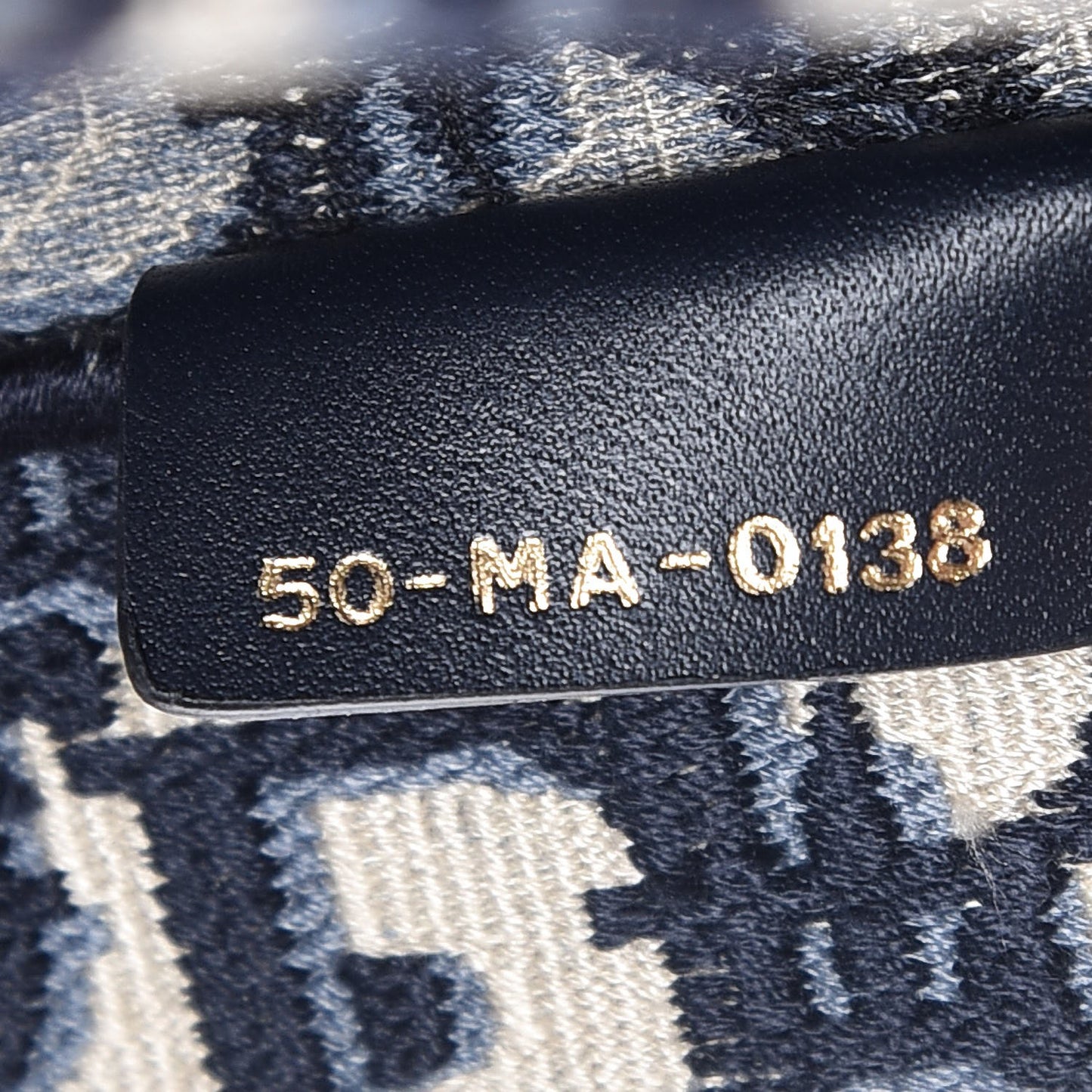 Oblique Book Tote Blue Multicolor