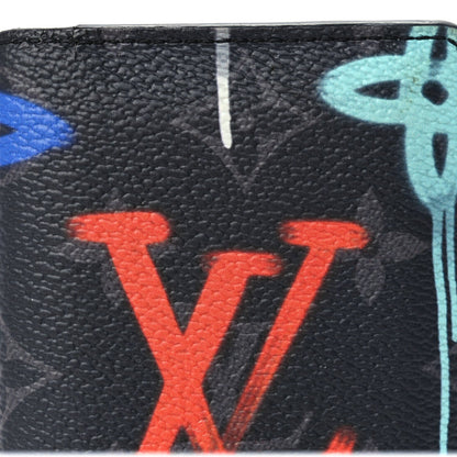 Louis Vuitton Monogram Eclipse LV Graffiti Pocket Organizer Multicolor 7 of 7