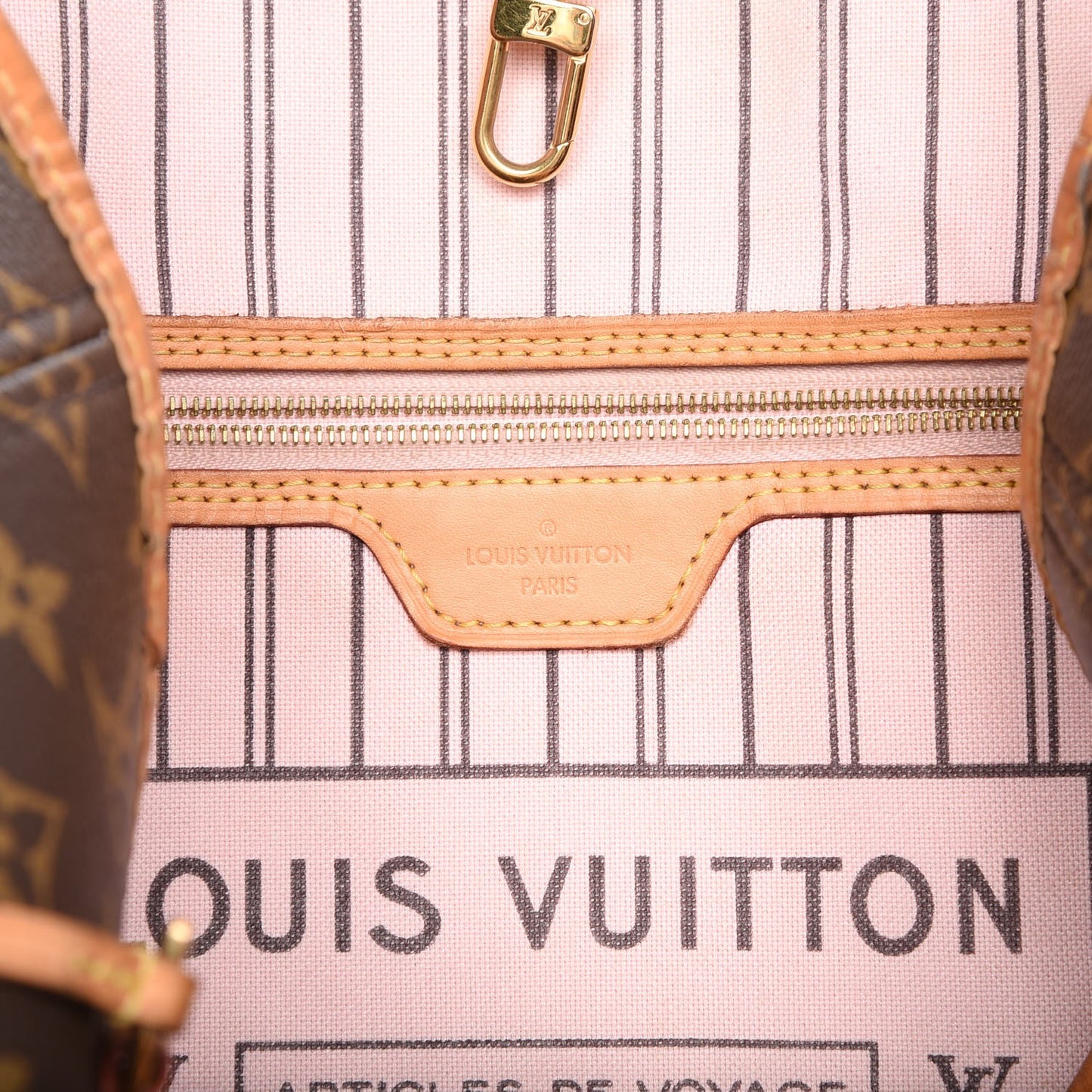 Monogram Neo Neverfull MM Rose Ballerine