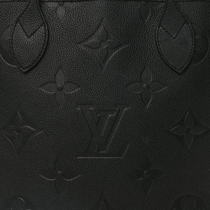 Louis Vuitton Empreinte Monogram Giant Neverfull MM Black 7 of 9