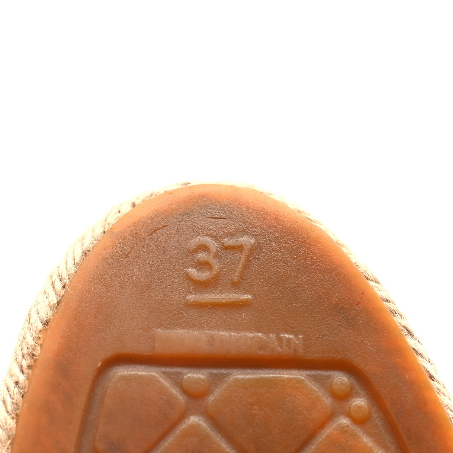 Chanel Suede Pearl CC Espadrilles 37 Beige Black 10 of 12