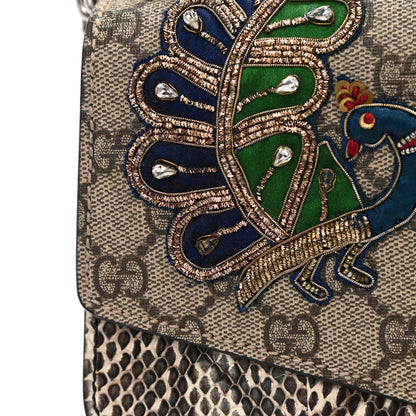 Gucci GG Supreme Monogram Embroidered Medium Dionysus Shoulder Bag Beige 20 of 23