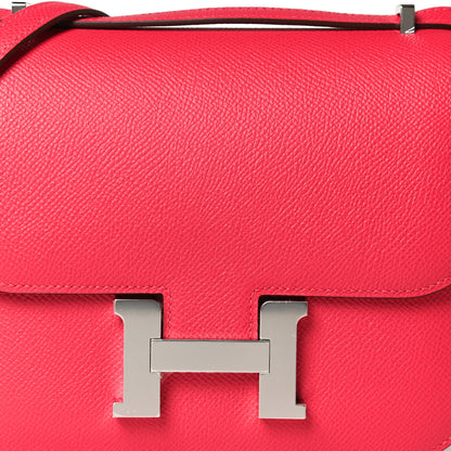 Hermes Epsom Constance 18 Rose Extreme 7 of 12