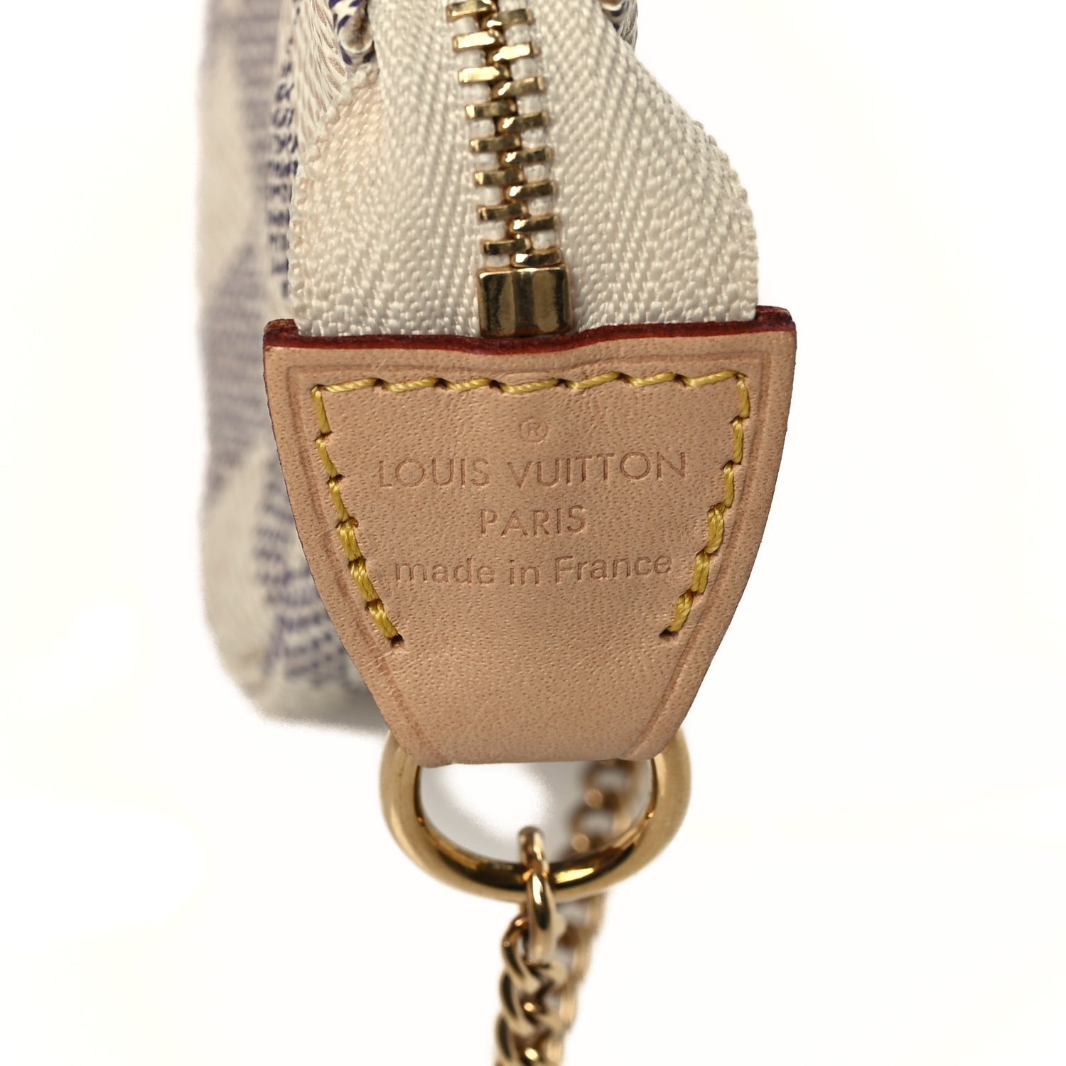 Louis Vuitton Damier Azur Mini Pochette Accessories 5 of 8