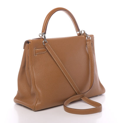 Hermes Togo Kelly Retourne 32 Gold 4 of 41