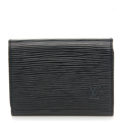 Louis Vuitton Epi Business Card Holder Black 1 of 7