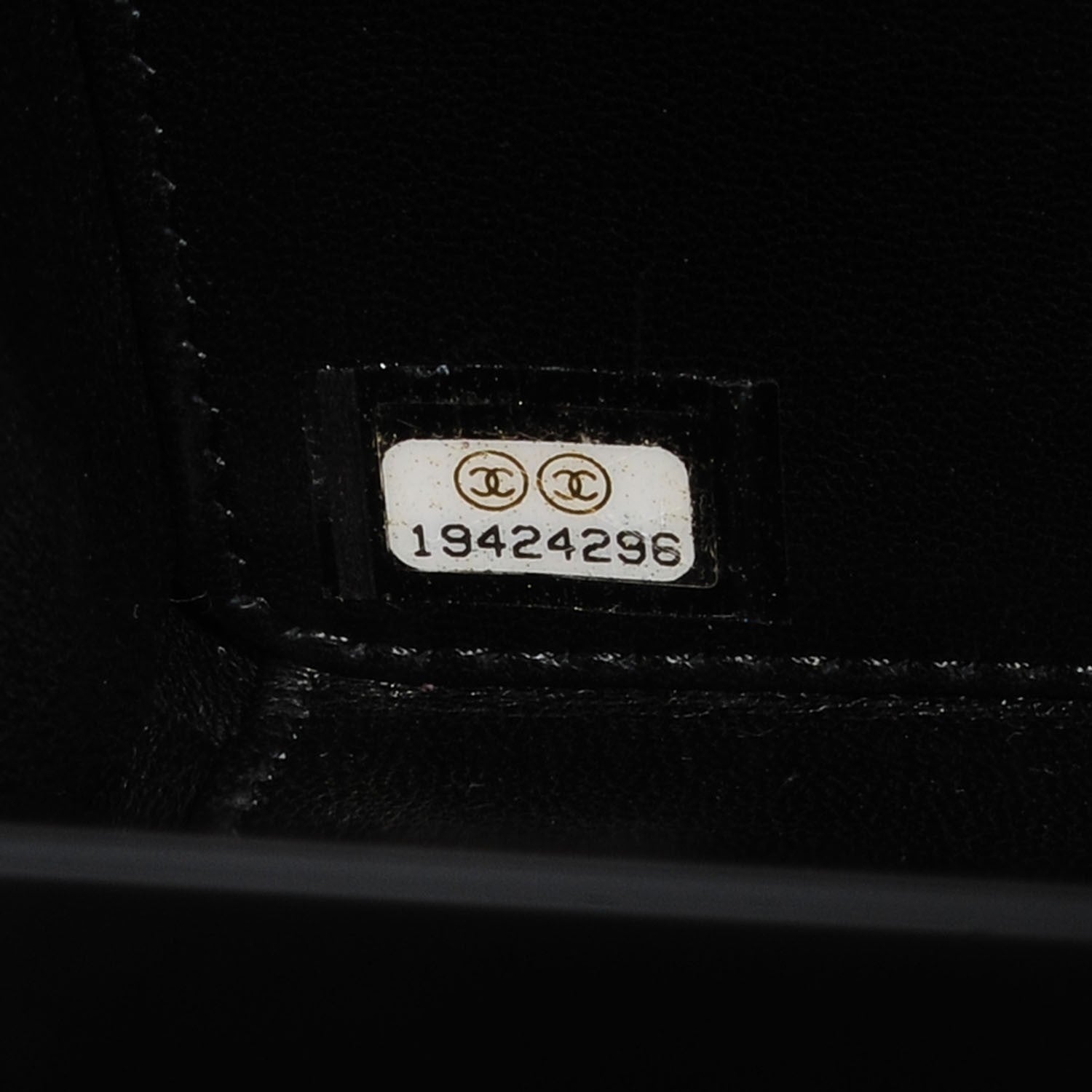 Chanel Plexiglass Perfume Bottle Clutch Black 6 of 7