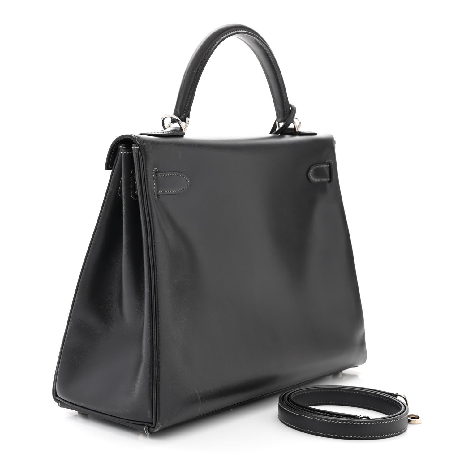 Hermes Box Kelly Retourne 32 Graphite 3 of 15