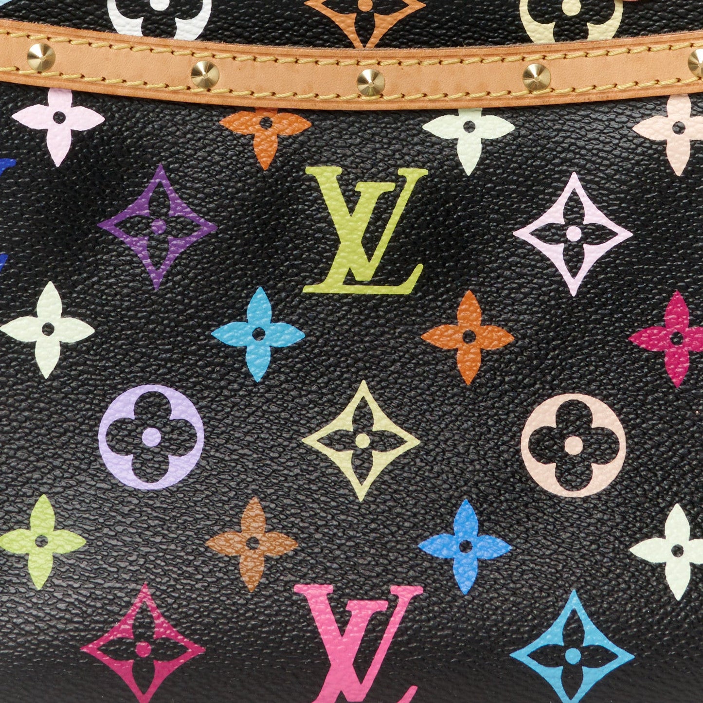 Monogram Multicolor Trouville Black