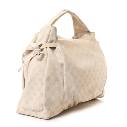Gucci Monogram Medium Hysteria Tote Off White 3 of 12