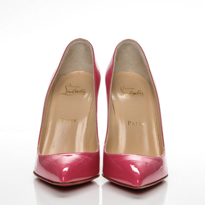Christian Louboutin Patent Pigalle Follies 100 Pumps 36.5 Bonbon 2 of 7