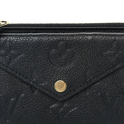 Louis Vuitton Empreinte Recto Verso Card Holder Black 2 of 7