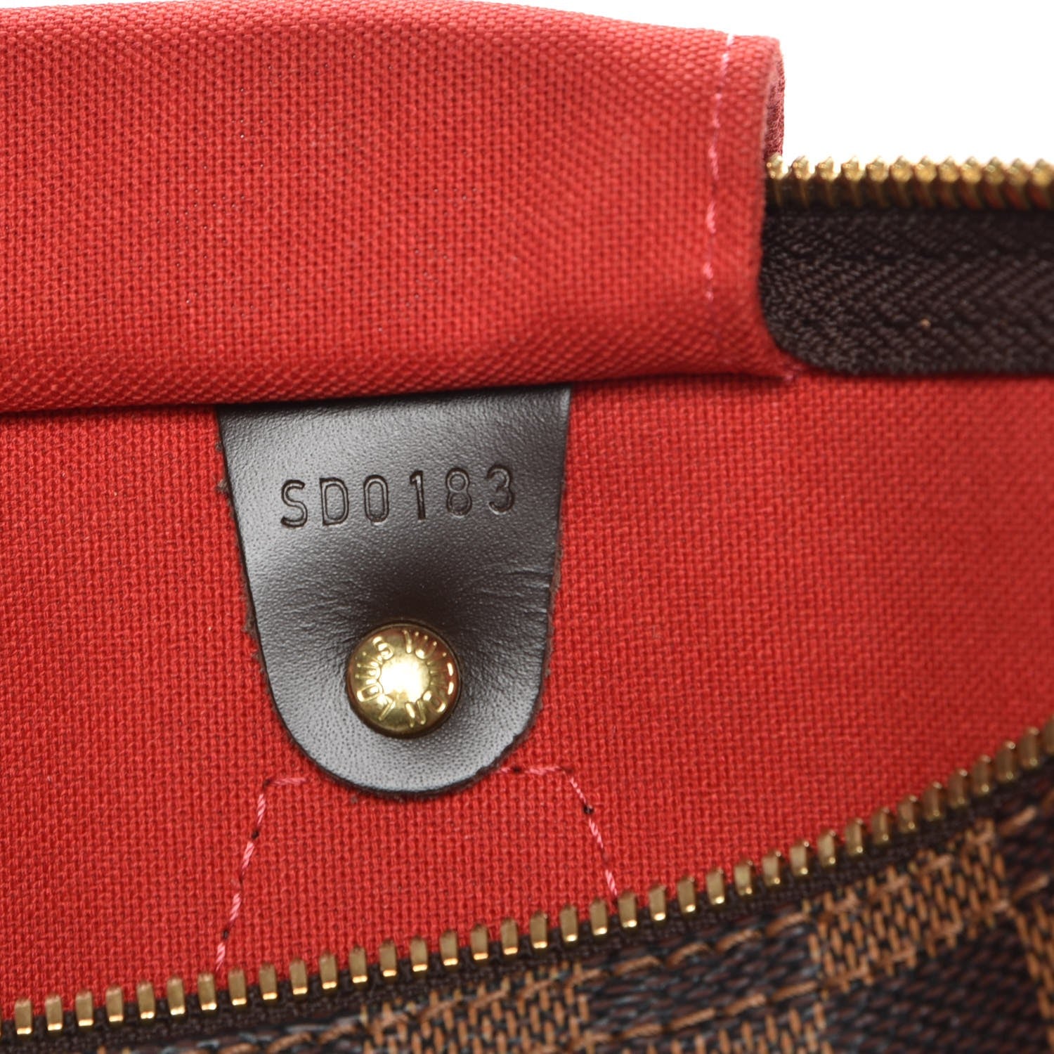 Louis Vuitton Damier Ebene Speedy Bandouliere 35 7 of 9