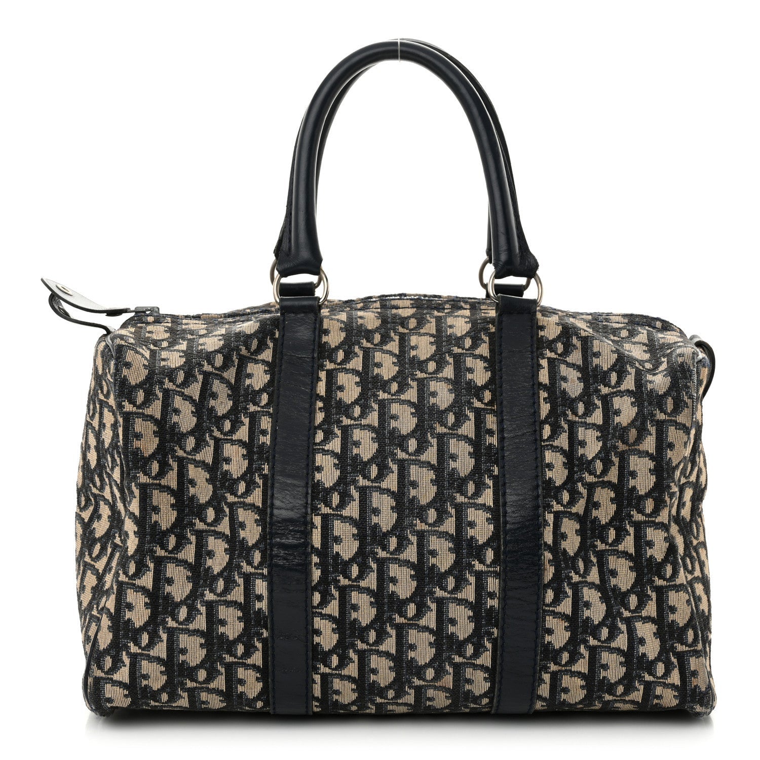 Christian Dior Monogram Boston Navy Blue 1 of 7