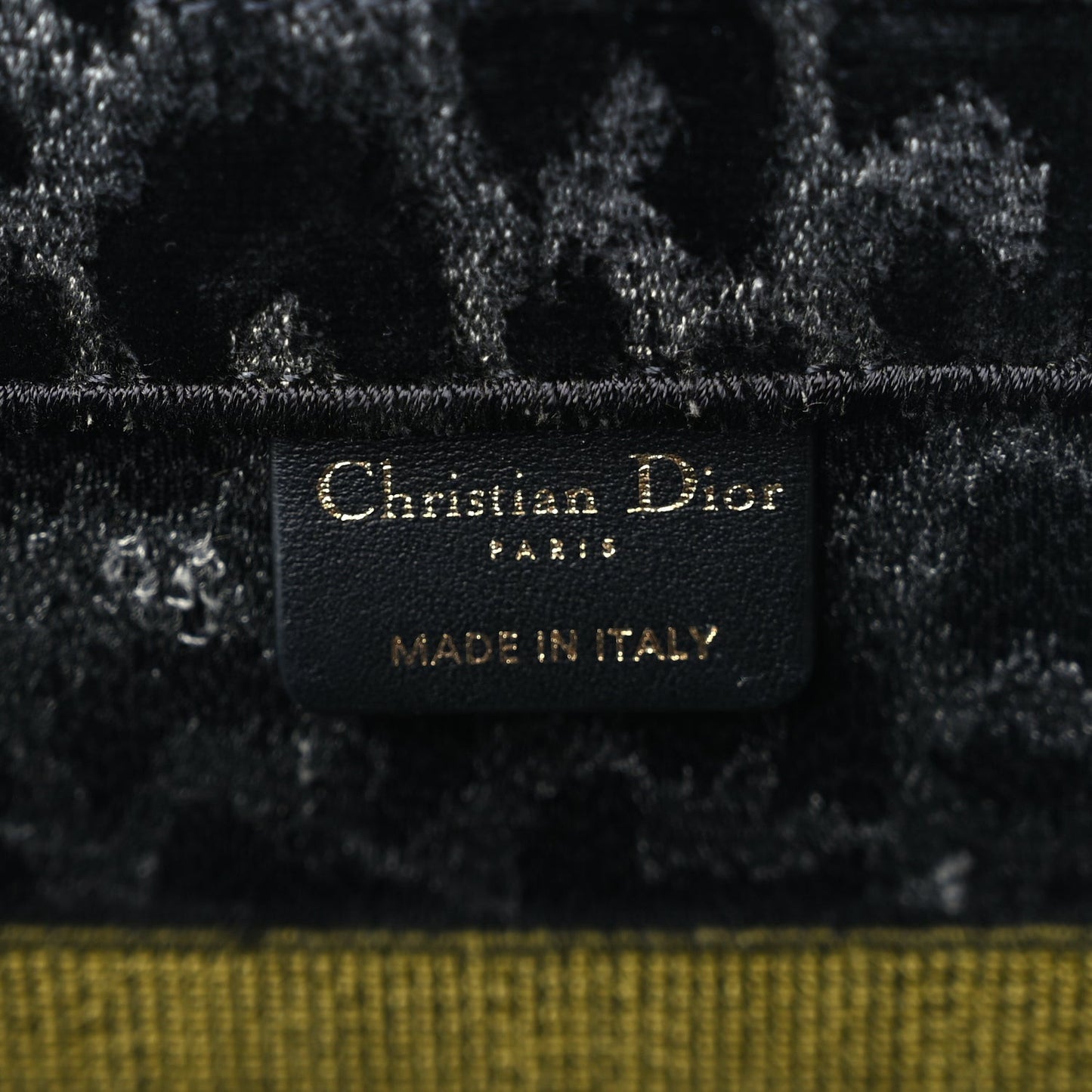 Velvet Mizza Embroidered Medium Leopard Book Tote Black Yellow Blue