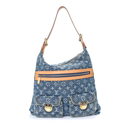 Louis Vuitton Denim Baggy GM  Blue 1 of 7
