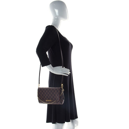 Louis Vuitton Damier Ebene Favorite PM 2 of 12