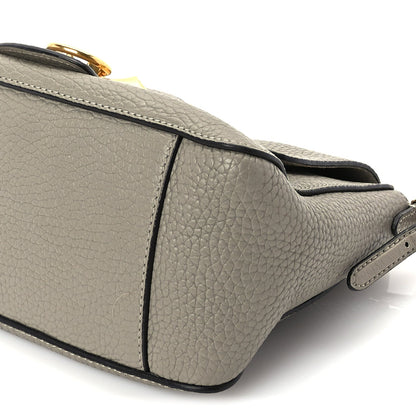 Mulberry Heavy Grain Calfskin Mini Keeley Solid Grey 8 of 8