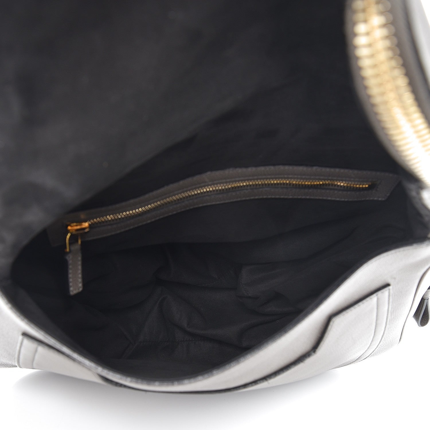 Tom Ford Pebbled Calfskin Large Jennifer Graphite 5 of 6