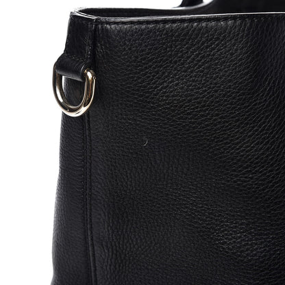 Gucci Cellarius Calfskin Large Soho Working Tote Black 8 of 10