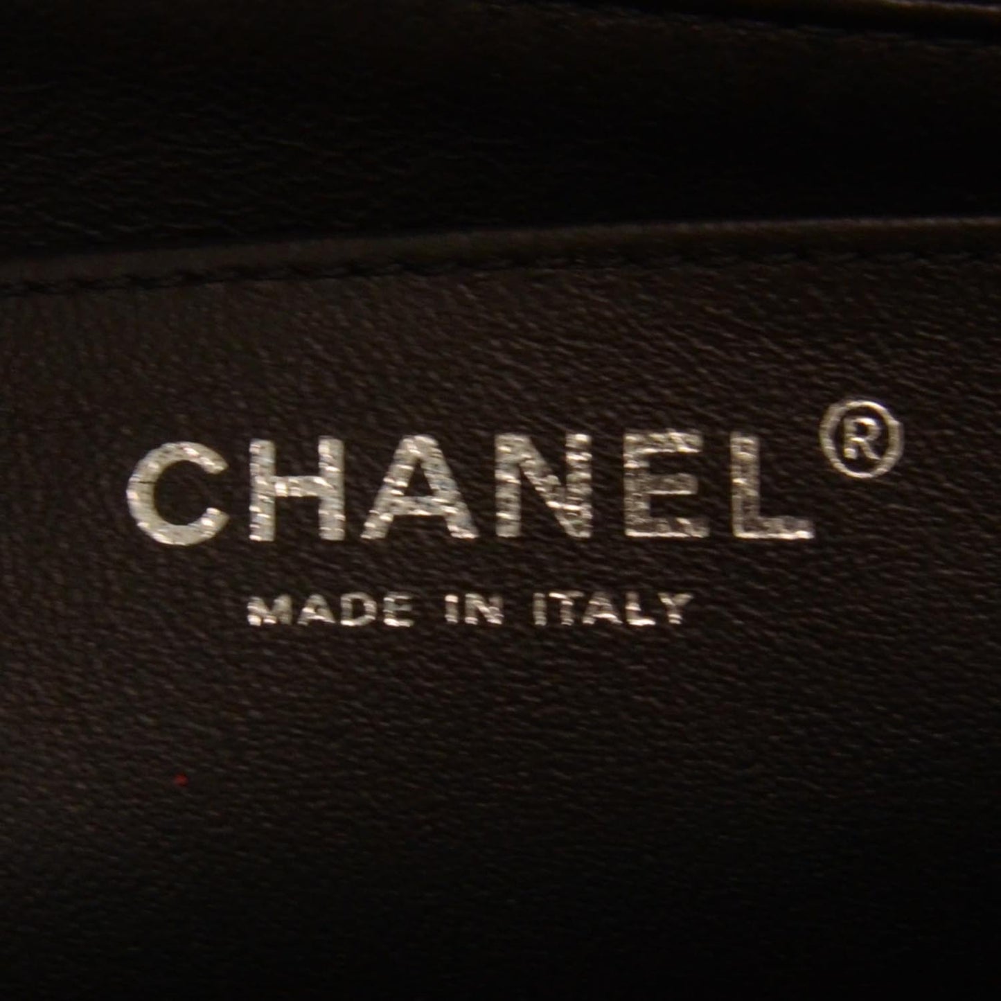 Lambskin Chevron Maxi Flap Black