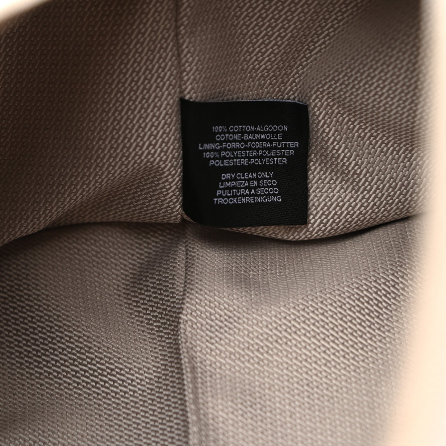 Canvas Large Bride-A-Brac Pouch Natural Orange