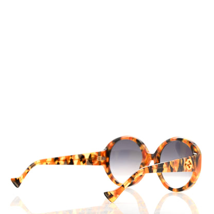 Gucci Round 56mm Sunglasses GG1256S Havana 5 of 8