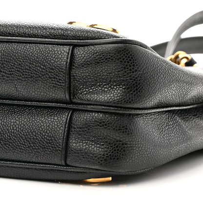 Chanel Caviar CC Shoulder Bag Black 10 of 11