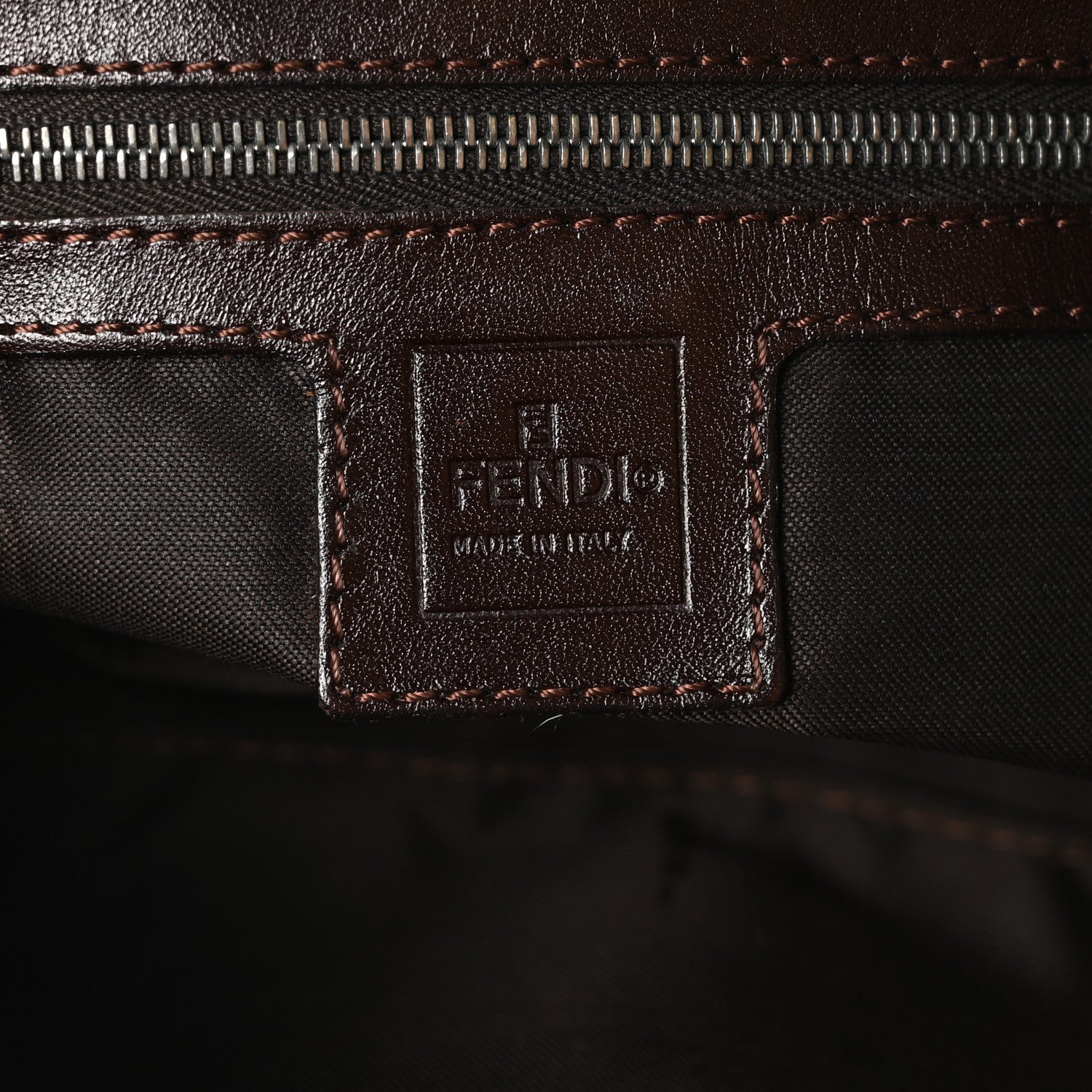 Fendi Zucca Baguette Tobacco 6 of 10