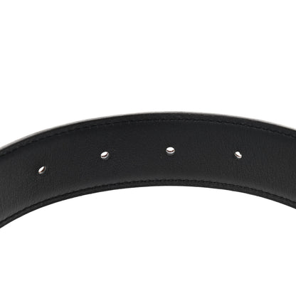 Hermes Epsom Swift 32mm Belt Strap 85 Chocolate Black 3 of 5