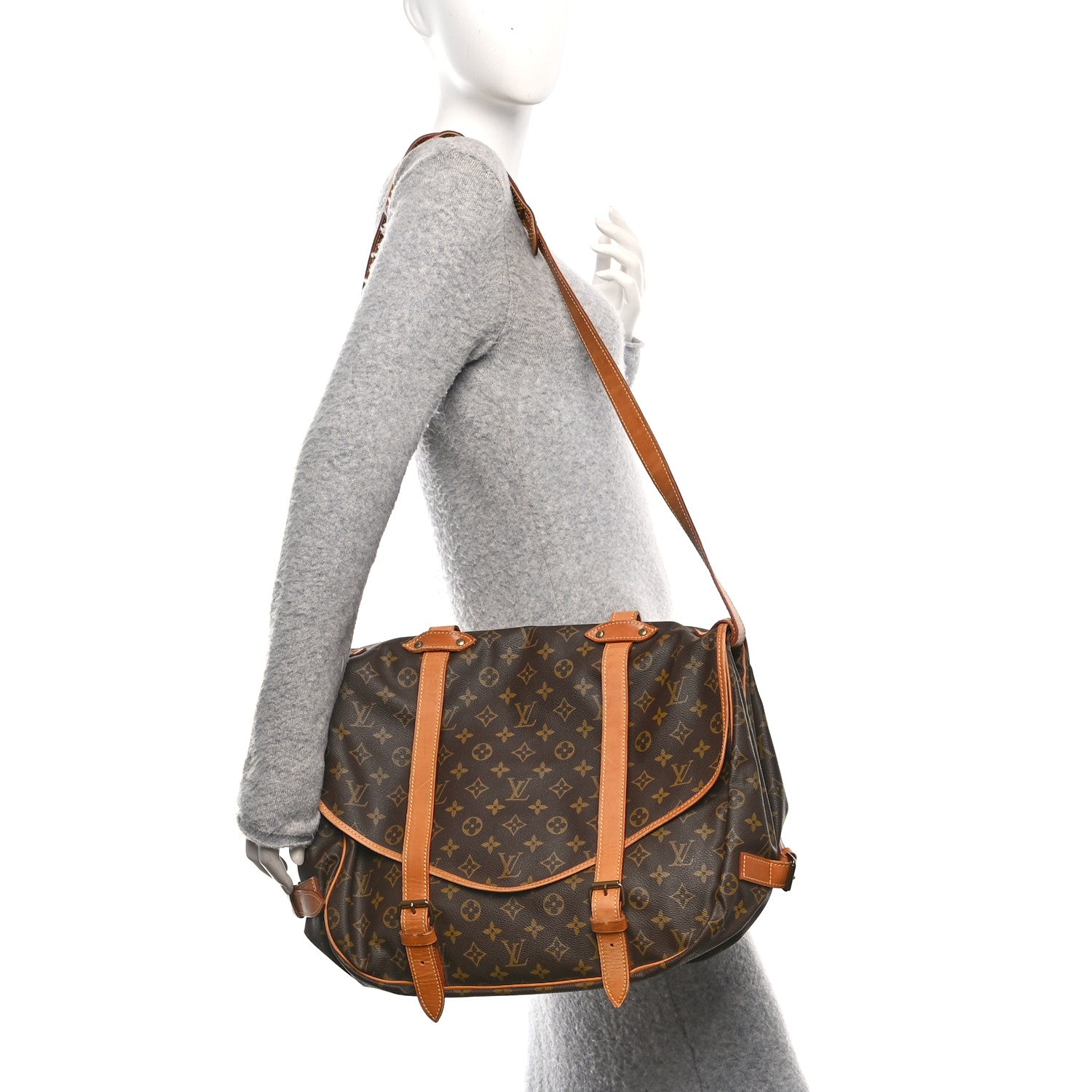 Louis Vuitton Monogram Saumur 43 2 of 9