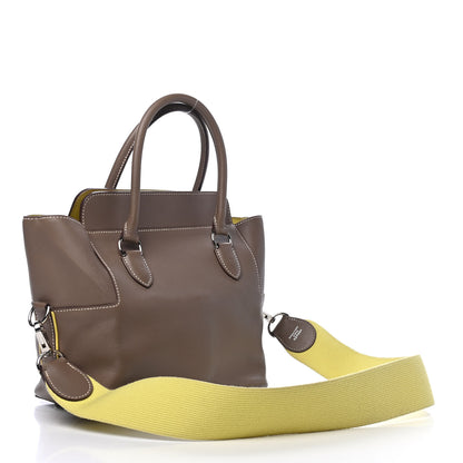 Hermes Swift Verso Toolbox 20 Etoupe Lime 2 of 4