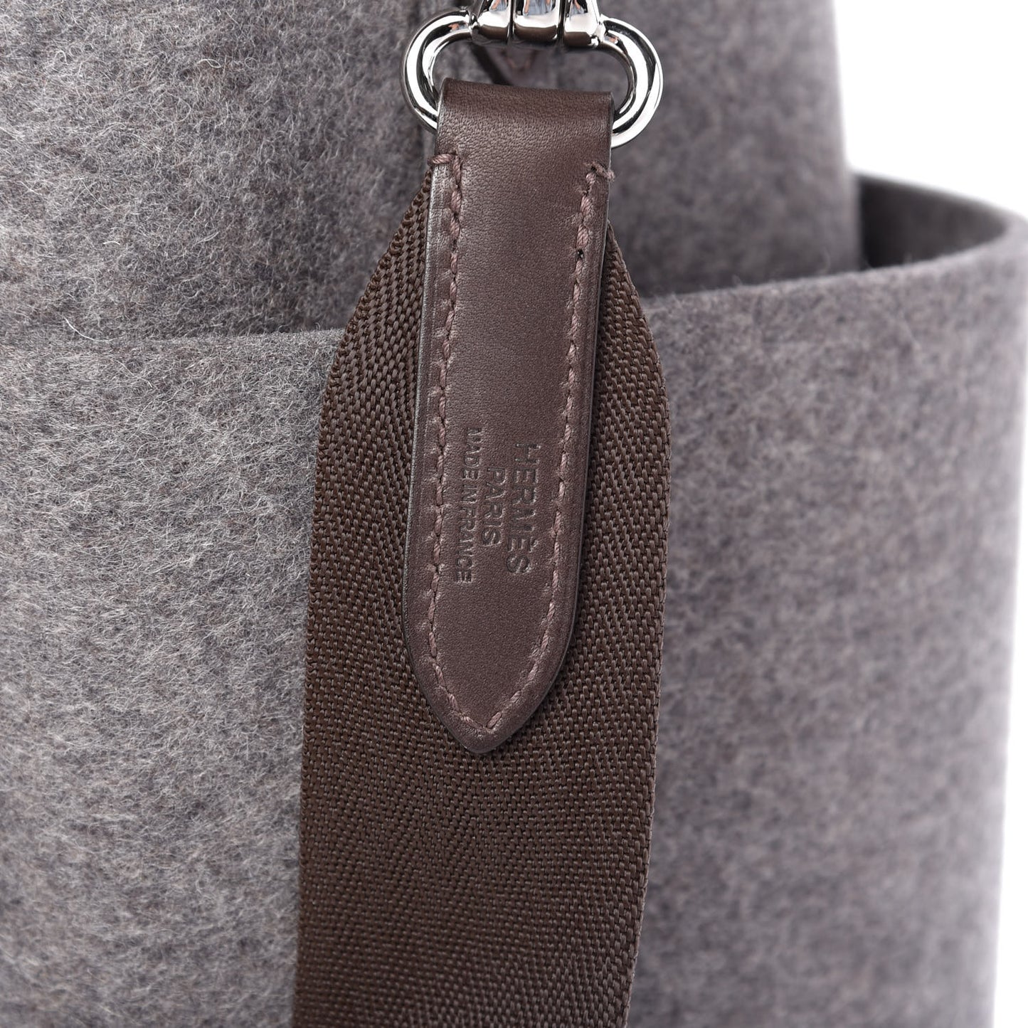 Felt Sac De Pansage Groom Bag Acier