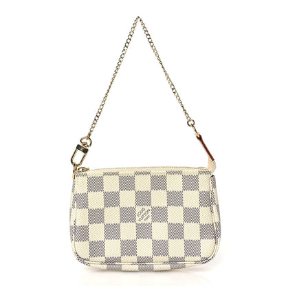 Louis Vuitton Damier Azur Mini Pochette Accessories 2 of 8