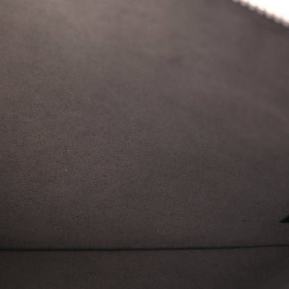 Fendi Cuoio Romano Logo Pouch  Grey 5 of 7