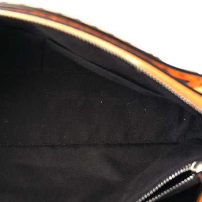 Fendi Vitello King Logo Embossed Medium By The Way Boston Bag Clementine 4 of 10