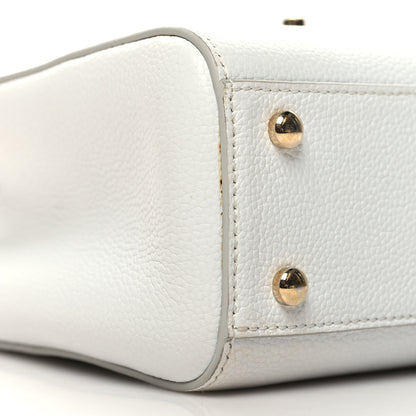 Chanel Grained Calfskin Mini Neo Executive Shopper Tote White 10 of 13