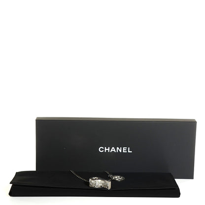 Chanel Crystal CC Whistle Pendant Necklace 8 of 8